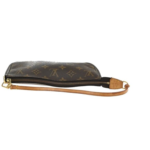 LOUIS VUITTON Pochette Accessoires Hand Bag Monogram Leather BN - Picture 5 of 5